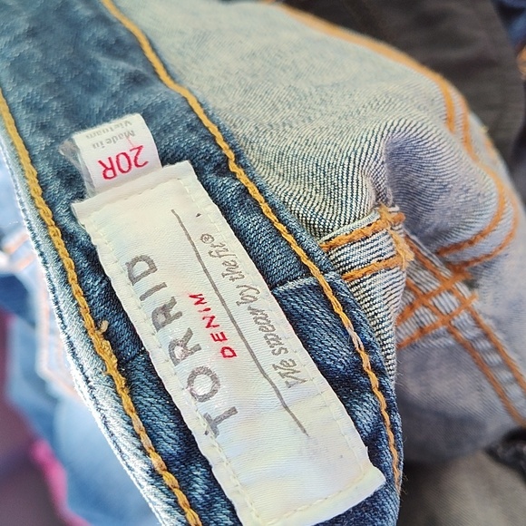 Torrid Women's Blue Jeans 20 R - Picture 6 of 6